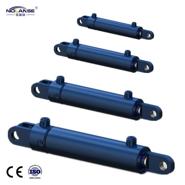 Design Combine Harvester Cylinder Repair Parts Single Acting Hydraulic Cylinder for Agricultural