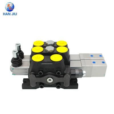 Earth Moving Machinery Hydraulic Valve Dcv140 Pneumatic