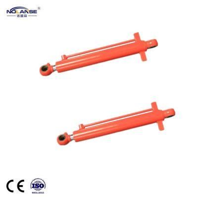 Production Custom-Made High Specifications High Quality Threaded Head and Welded Cap Heavy Duty Round Line Hydraulic Cylinder