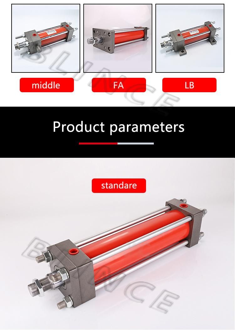 Loader Hydraulic Cylinder, One Way 10tons Hydraulic Cylinder