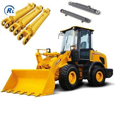 Qingdao Ruilan Customized Piston Loader Excavator Tractor Double Acting Hydraulic Cylinders for Sale