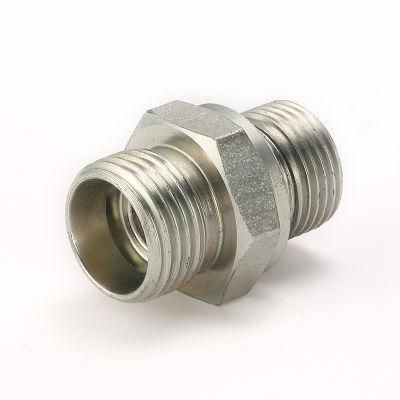 Hydraulic Male Metric to Male Bsp O-Ring Tube Adapter
