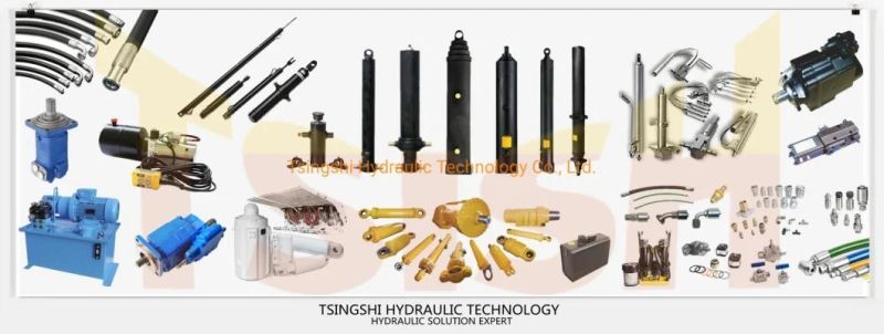 Loader Tractor Trailer Double Acting Hydraulic Cylinder Small Piston