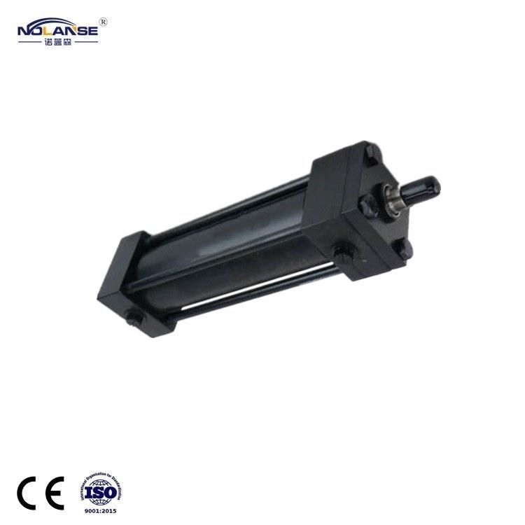 Custom Direct Sale Suitable for Rubber and Plastic Molding Machine Standard Telescopic Piston Earring Type Hydraulic Cylinders