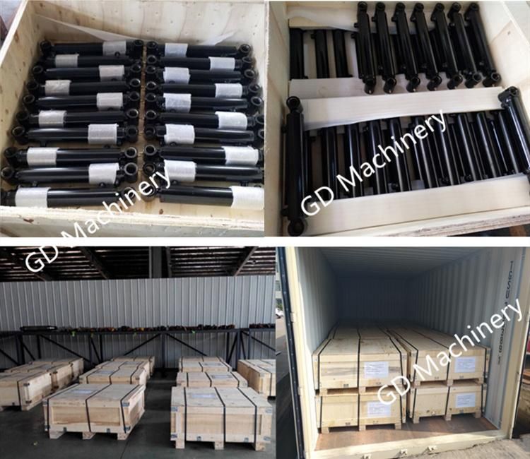 Nitriding Piston Rod Standard Size Tie Rod Hydraulic Cylinder for North America