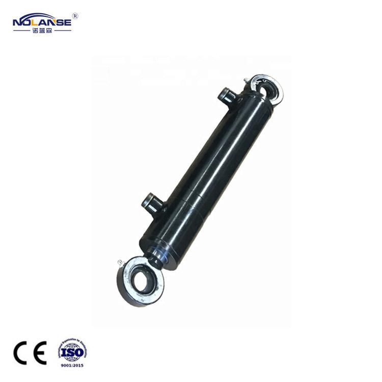 Heavy Duty Hydraulic Cylinder Double Acting Cylinder Telescopic Hydraulic Cylinder Factory Custom Piston Rod Barrel Piston