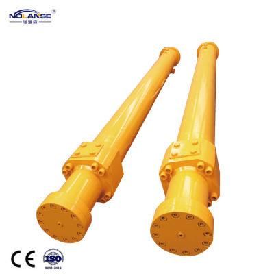 Hydraulic Lift Industrial Clevis Rod Ends Engine Lift Hydraulic Hoist Hollow Plunger Small Size 10 Inch Bore Cylinder