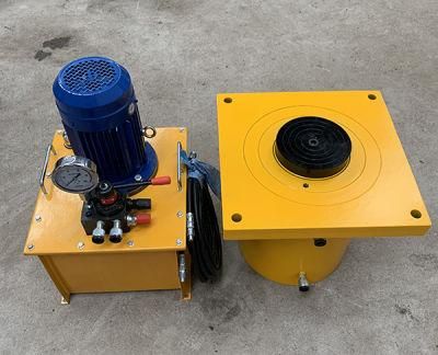 double acting flange hydraulic cylinder jack for shop press