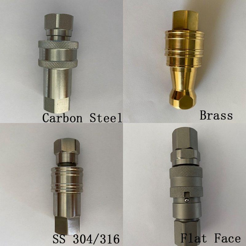ISO 7241 Hose Connectors Low/High Pressure Hydraulic Quick Coupling