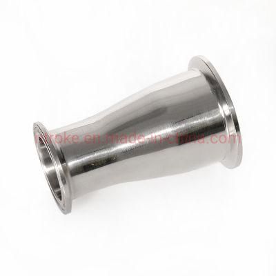 Stainless Steel SS316/SS304 Sanitary Pipe Fittings Quick Concentric Reducer