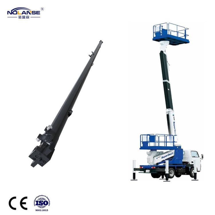 Hydraulic Cylinder Rod for Caravan 3 Stages for Dump Truck Marine Vulcanizing Machine Plunger Cylinderhydraulic Cylinder