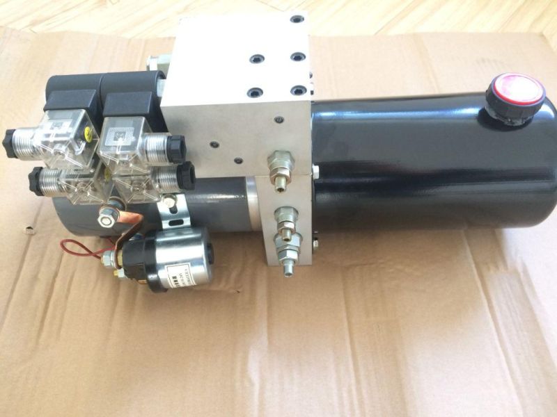 Snowboard Hydraulic Power Unit Is Used for Snow Removal Vehicles Equipped with Snowboards on Trucks