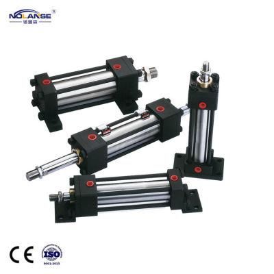 Long Stroke Telescoping for Truck Trunnion Mounting Dump Hoist Hollow Plunger Single Acting Electric Over Hydraulic Cylinder
