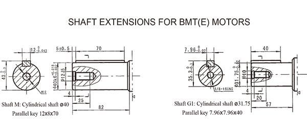 Tractor Accessories Omt Hydraulic Motor