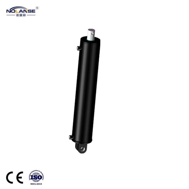 Factory Custom Produce Two-Way Telescopic Welding Piston Double-Acting Steering Feeding Device Hydraulic Cylinder