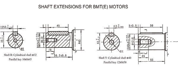 Shaft 40mm 151b3033 High Torque Omtw315 Hydraulic Motor Specifications for Forestry Engines