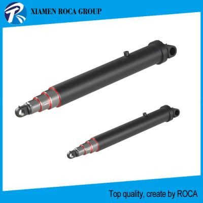 SD85cc-19-348 Parker Type Double Acting Telescopic Hydraulic Cylinder