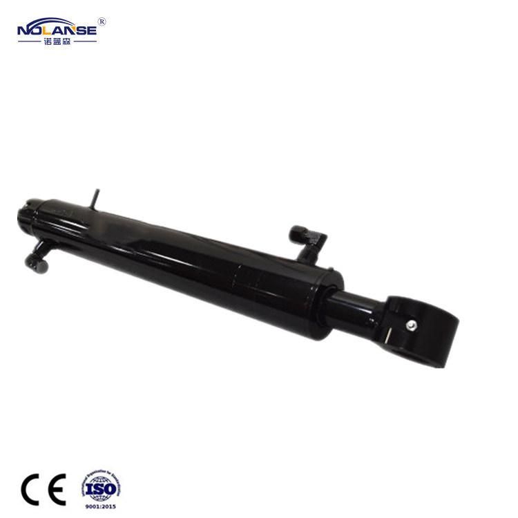 12V Electric Pump Excavator Piston Rod Multistage Double Acting Concrete Pump Vulcanizing Machine Plunger Hydraulic Cylinders