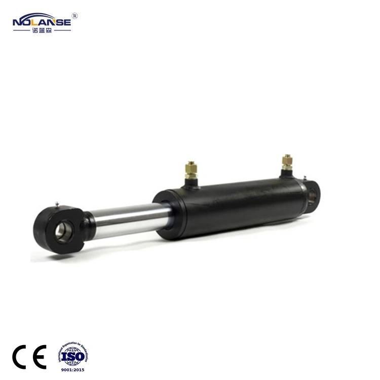 Adjustable Single Acting Cylinder Tie Rod Cylinder Fitness Industrial Hydraulic Cylinders
