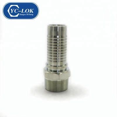 Swaged Standard Jb O-Ring Metric Male Flat Seat Hydraulic Tube Fittings