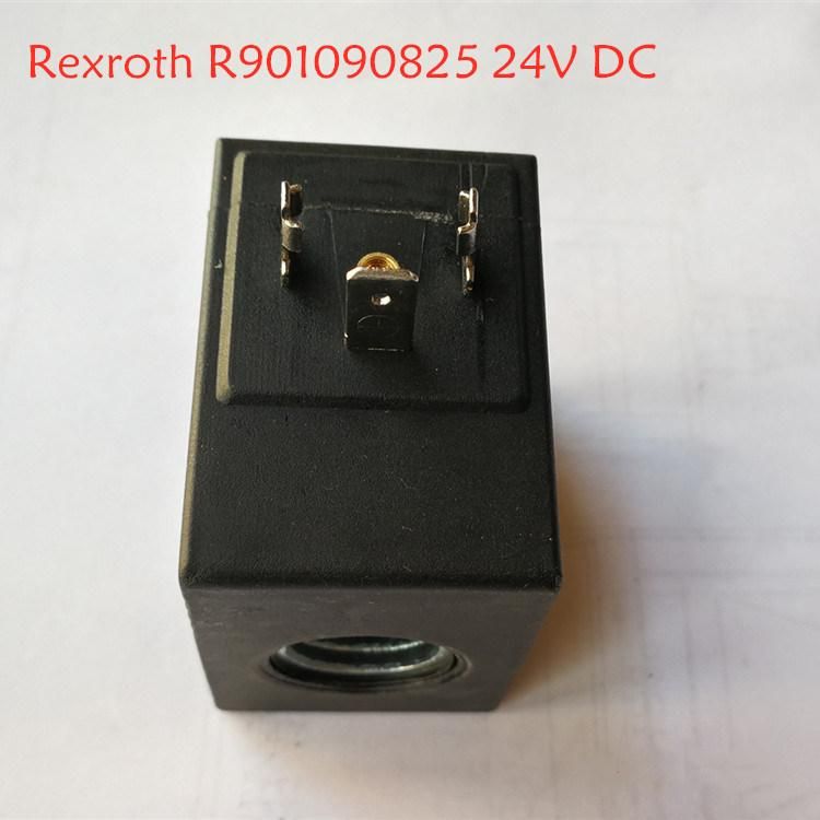 Rexroth Coil Solenoid Valve Coil Hydraulic Valve Coil R901090825 24VDC Rexroth Bosch Group Solenoid Valve