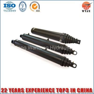 Parker and Hyva Kind Multistage Hydraulic Telescopic Cylinder for Dump Truck