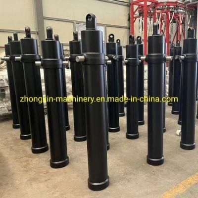 Multistage Telescopic Hydraulic Cylinder for Dump Truck and Tipper Trailer