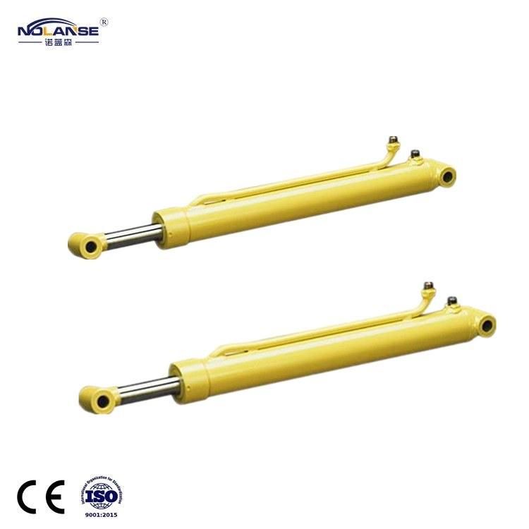 Different Types Engineering Application Double Acting Horizontal Bar Piston Hydraulic Cylinder