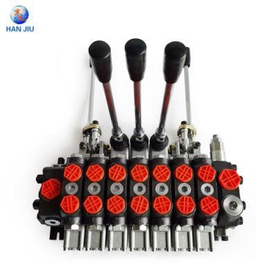 Joystick Directional Control Valve Mobile Control Valves Hydraulic Dcv 80 Liters