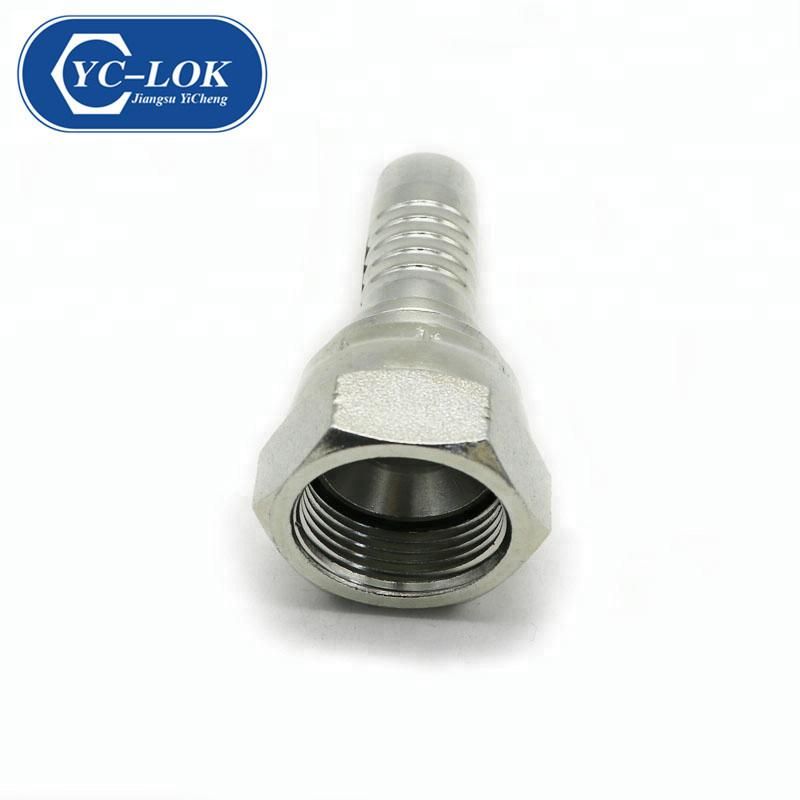 China Fitting Supplier Swaged Hydraulic Jic Female Hose Fittings for Wholesales