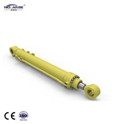 Single Acting Telescopic Hydraulic Press Heavy Duty Industrial Hydraulic Cylinder