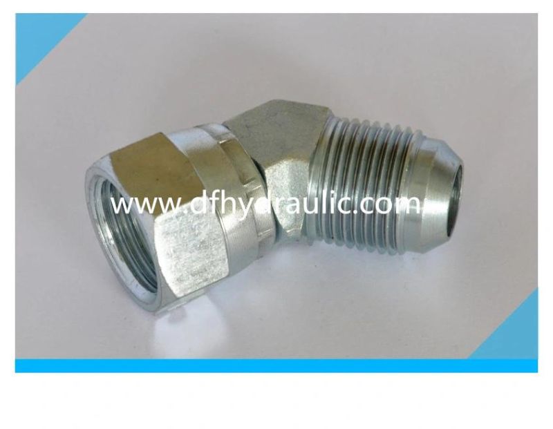 45° Swivel Nut Elbow Jic Adapter