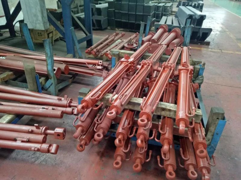 Custom engineered hydraulic cylinders 12T to 20T Luffing hydraulic cylinder For Truck crane