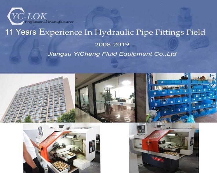 High Quality Hydraulic Steel Elbow Coupling Hydraulic Hose Fittings