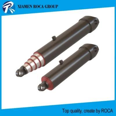 Dat54-8-136 Parker Type Double Acting Telescopic Hydraulic Cylinder for Lift