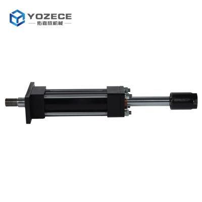 Tie Rod Double Acting Stroke Adjustable Heavy Duty Flange Mounting Hydraulic Cylinder