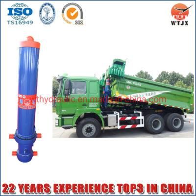OEM Multi-Stage 4 Stages Dump Truck Telescopic Hydraulic Cylinder