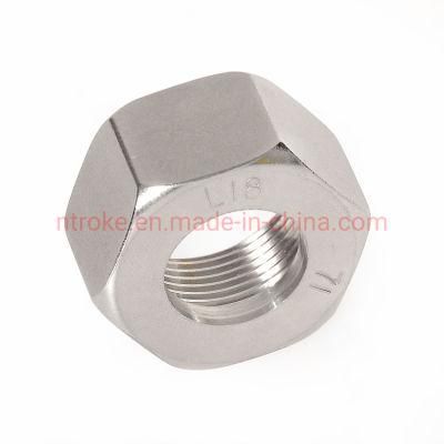 Stainless Steel SS316 Single Ferrule Union Nuts Hydraulic Fitting Nuts DIN3870 / ISO8434
