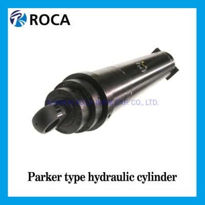 Custom Hoist Hydraulic Cylinder 53-4459-128 Hyva Fee Telescopic Replacement Dump Truck Hoist Cylinder