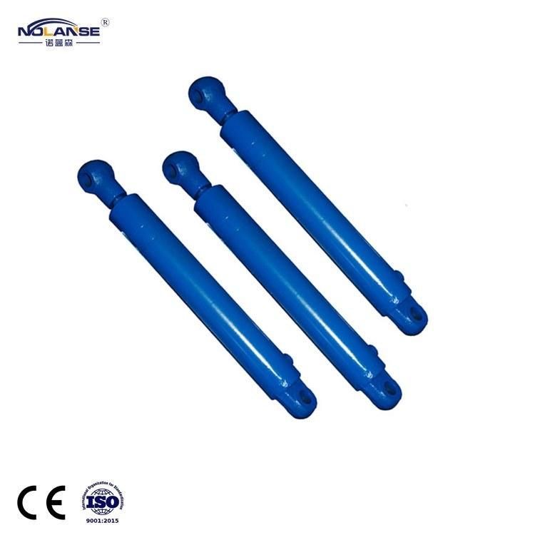 Customized Steel Casting Industry Heavy Duty Vehicle Single Piston Double Action Hydraulic Cylinder