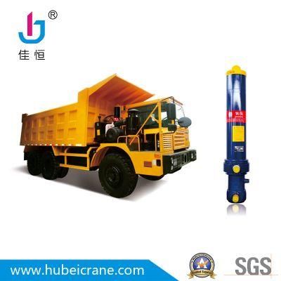 Mining front end tipping telescopic hydraulic cylinder for dump truck