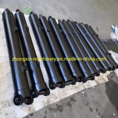 Customized Single Acting Hydraulic Cylinder for Dump Truck