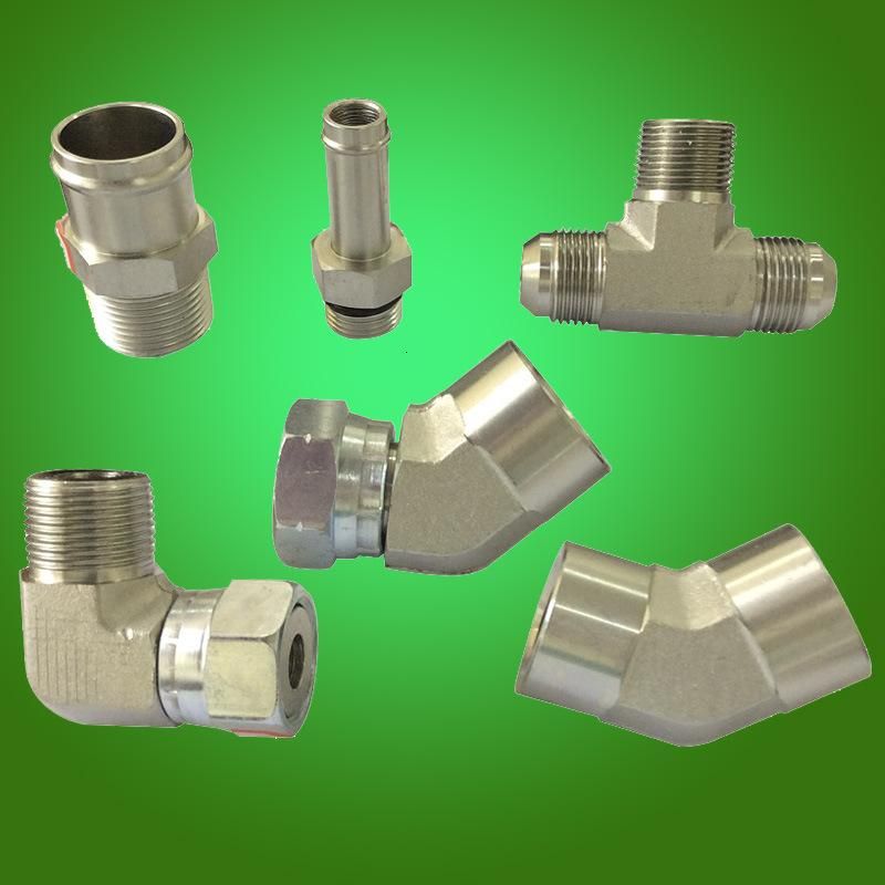 Carbon Steel 74 Jic Thread T Adapter