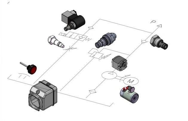 Reversible Micro Hydraulic Power Packs