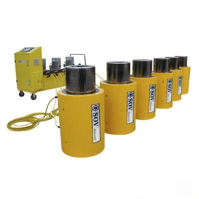 Clrg Series 400 Tons Sroke 50mm Double Acting High Tonnage Hydraulic Cylinder