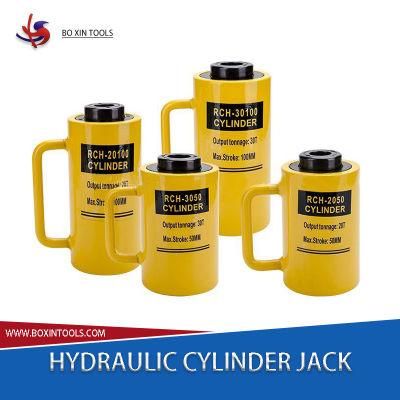 Bo Xin 30 Ton 50mm Stroke Hydraulic Hollow Plunger Cylinder