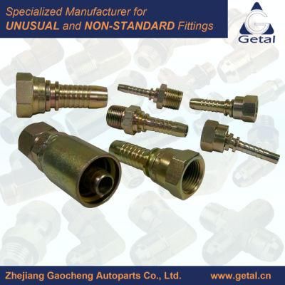 Yuhuan Manufacturer Hydraulic Fittings Quick Connection Pipe Fittings Hose Fittings