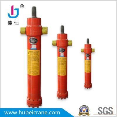 China supply Single Acting Piston Rod Stroke Engineering Lifting Hoist RAM Welded Pressure Hydraulic Cylinder for dump truck