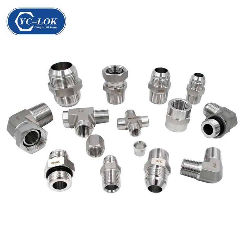 Yc-Lok 37 Degree Flared Jic Nut for 3-Piecetube Assembly