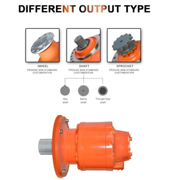Good Quality Poclain Ms05 Ms08 Ms 18 Ms 35 Ms50 Ms125 Hydraulic Motor Chinese Supplier